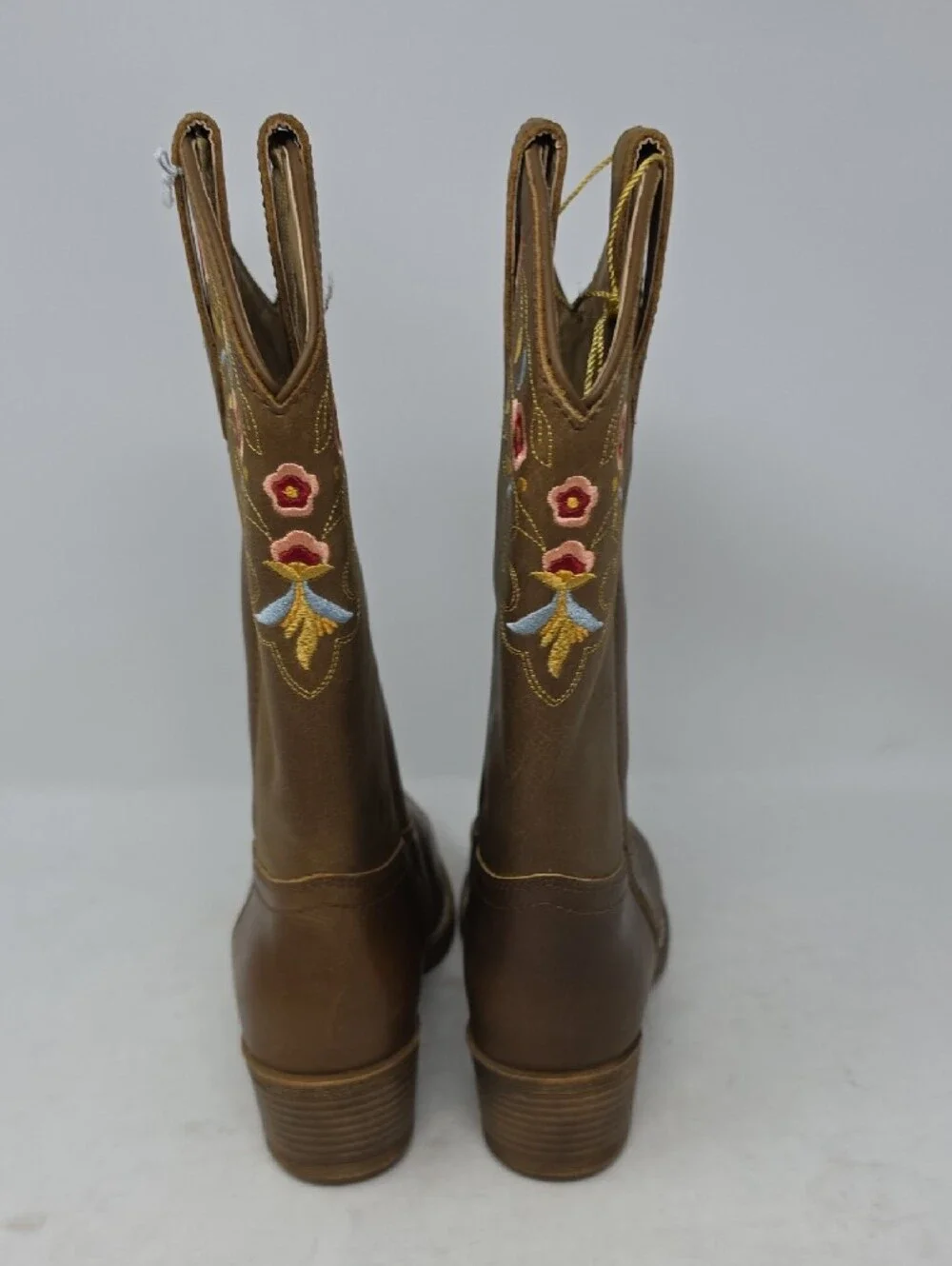 Shyanne Girls' Stephanie Western Boots - Round Toe Size 5